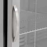 Graded 02201 Upright Single Hinged Glass Door Bottle Cooler