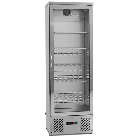 Graded 02213 Upright Single Hinged Glass Door Bottle Cooler – image 3