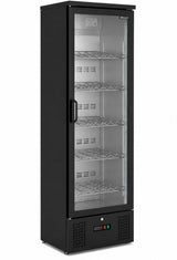 Upright Single Hinged Glass Door Bottle Cooler (Wine Shelves)