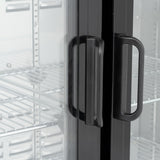 Graded Grade B Upright Double Hinged Glass Door Bottle Cooler