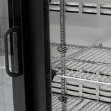 Graded Grade B Upright Double Hinged Glass Door Bottle Cooler