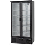 Graded Grade B Upright Double Hinged Glass Door Bottle Cooler