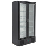 Upright Double Hinged Glass Door Bottle Cooler