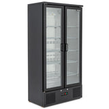 Graded Grade B Upright Double Hinged Glass Door Bottle Cooler