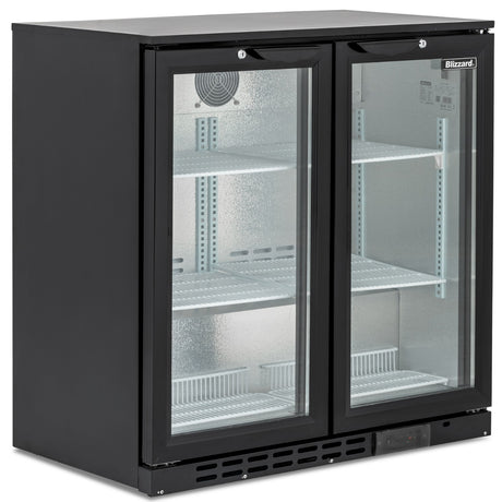 GRADED-00922-BAR2 Double Hinged Glass Door Bottle Cooler – image 2