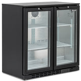 Graded 01176 Bar2 Double Hinged Glass Door Bottle Cooler
