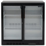 Graded 02110 Double Sliding Glass Door Bottle Cooler