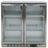Double Hinged Glass Door Bottle Cooler