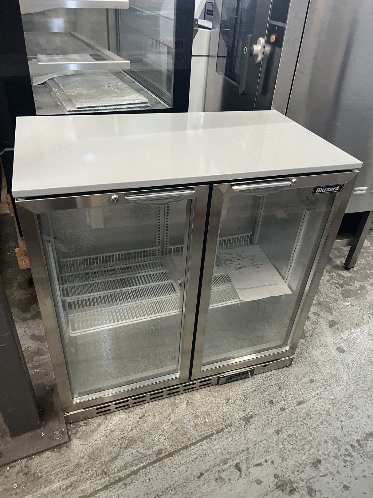 Double Hinged Glass Door Bottle Cooler