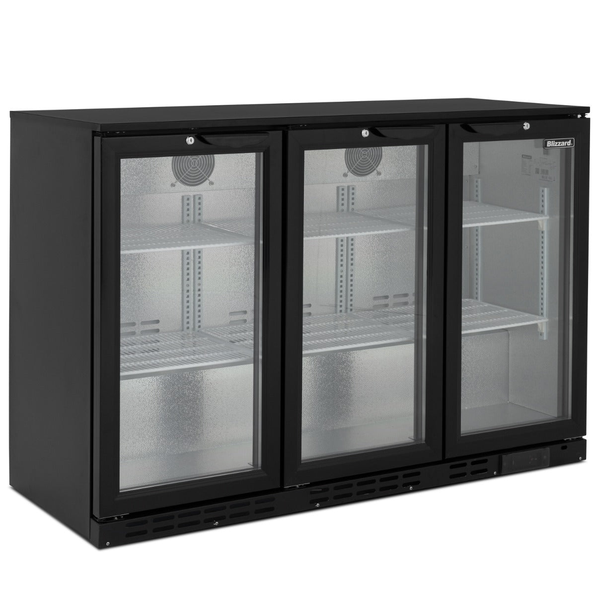 Graded 02156 Triple Hinged Glass Door Bottle Cooler