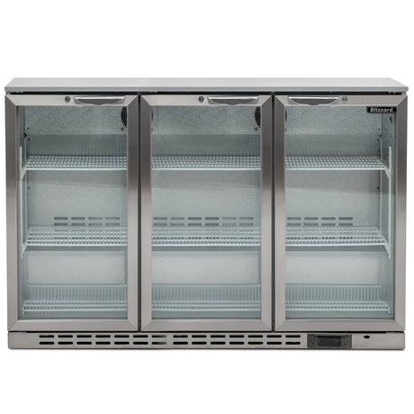 GRADED-00877-BAR3SS Triple Door SS Bar Bottle Cooler (338 Bottles) – image 3