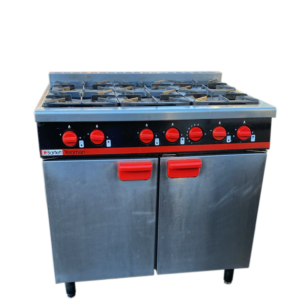 Bartlett Yeoman 6 Burner Gas Range Oven - Refurbished