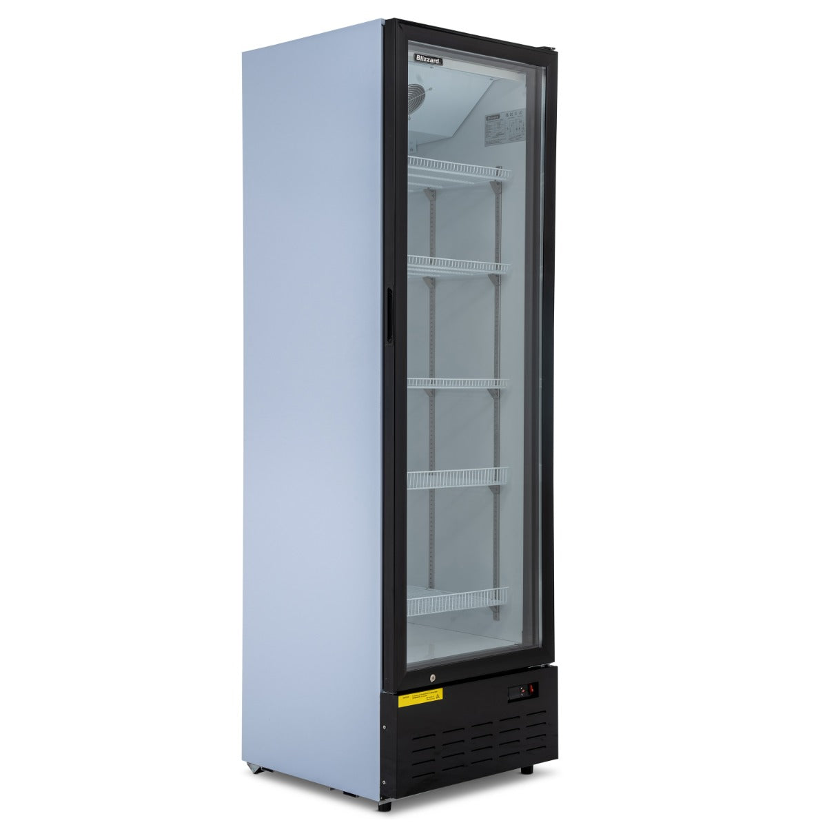 Graded 02244 Single Hinged Glass Door Merchandiser
