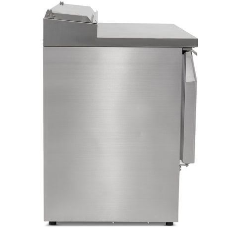 Graded 01030 Bcc2 En Compact Double Door Counter Refrigerator With Raised Collar – image 4