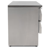 Compact Double Drawer Counter Refrigerator