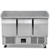 Compact Triple Door Pizza Prep Counter