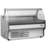 1.5m Curved Glass Serve Over Counter