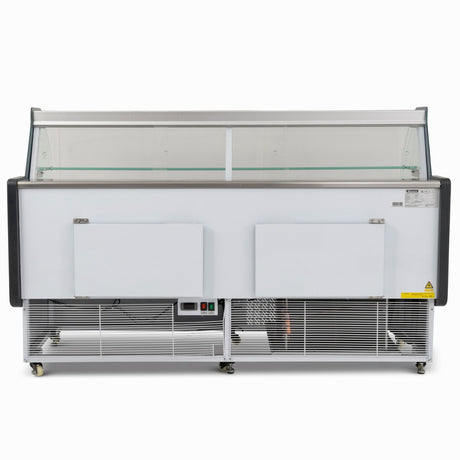 Graded 01089 Bcg200 Wh 2m Curved Glass Serve Over Counter – image 6