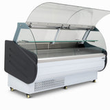 Graded 02148 2m Curved Glass Serve Over Counter