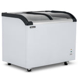 220 L Curved Glass Lid Freezer