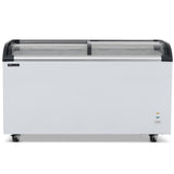 520 L Curved Glass Lid Freezer