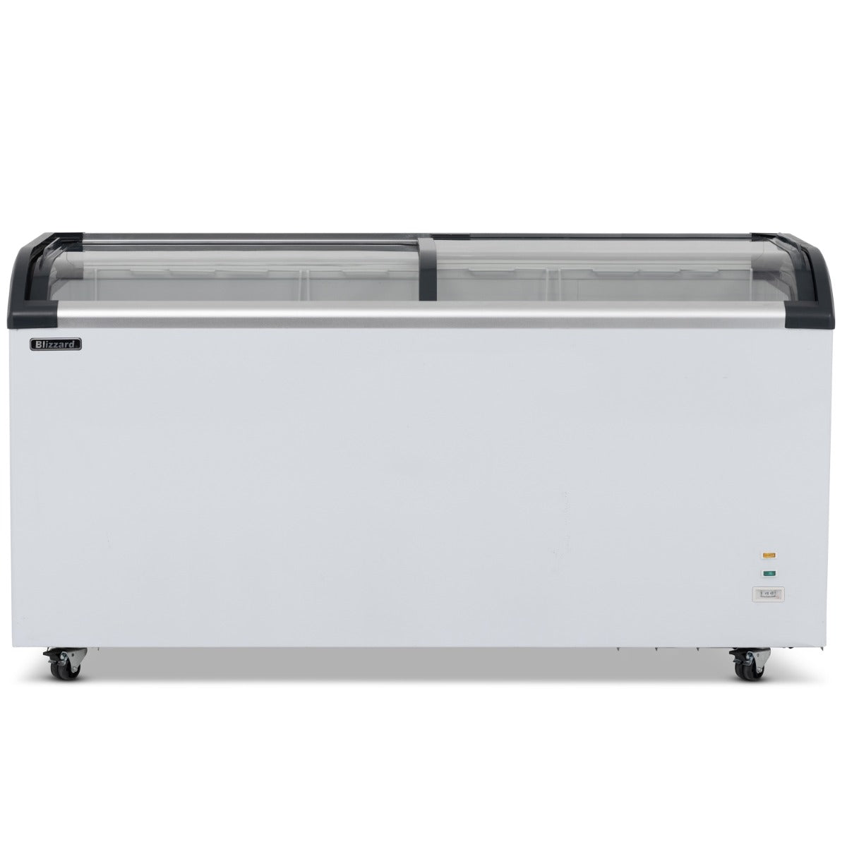 GRADED-00886-BDF62 Curved Glass Lid Freezer 620L