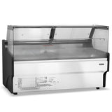 1.5m Flat Glass Serve Over Counter