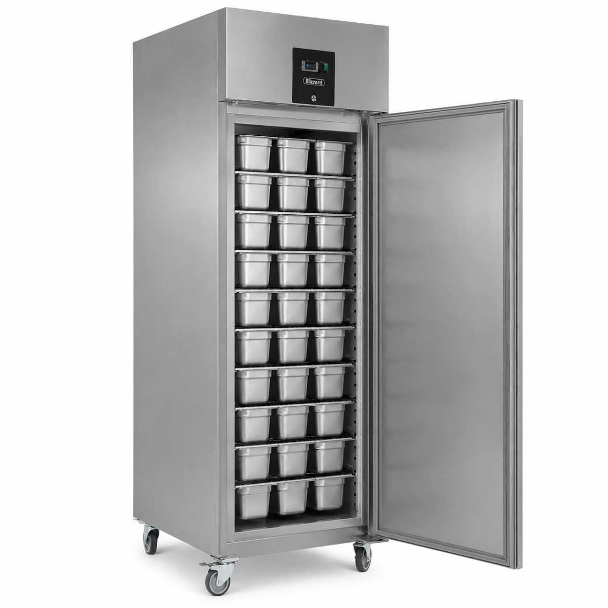 Upright Single Hinged Door Ice Cream Freezer