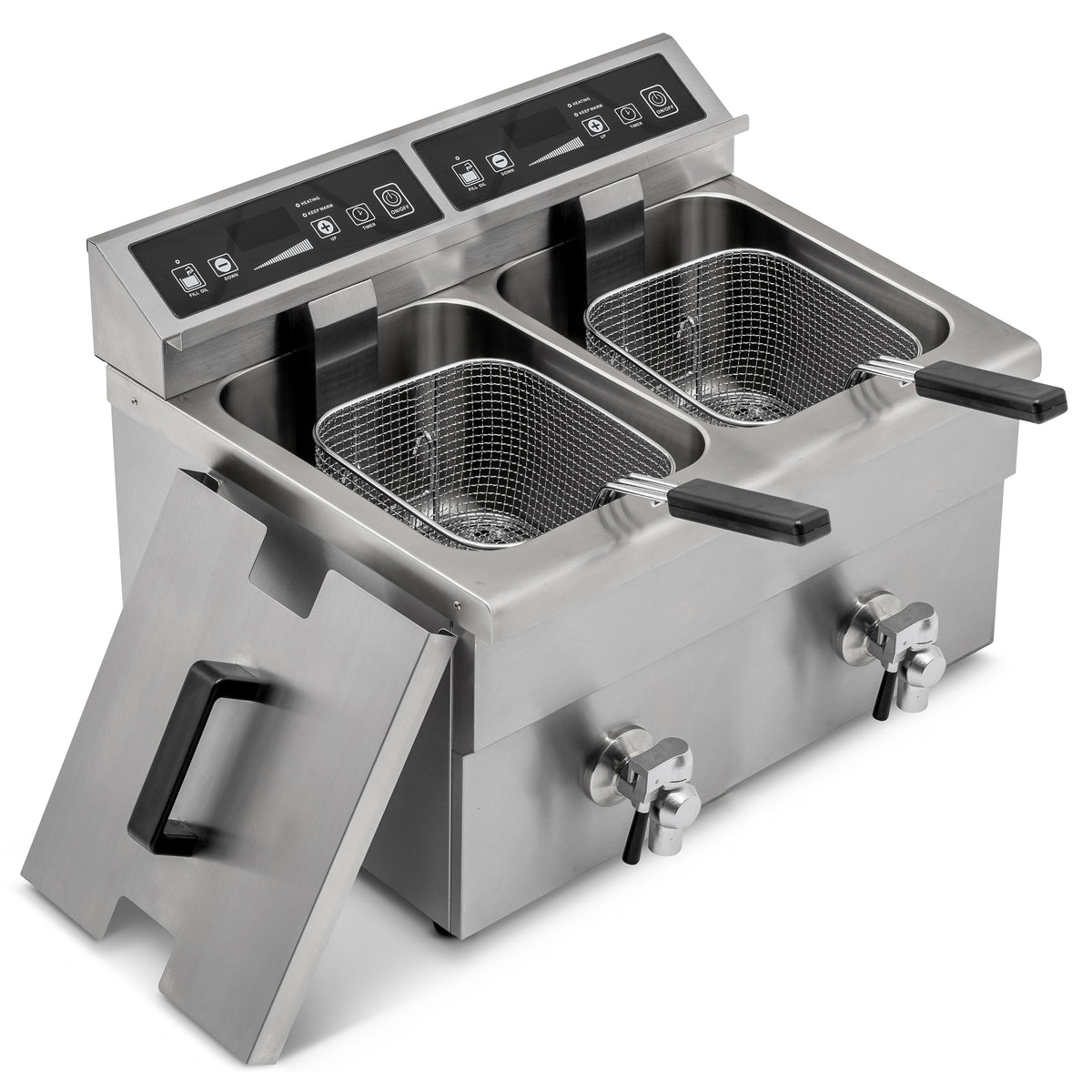 16 L Double Tank Induction Fryer