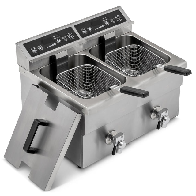 16 L Double Tank Induction Fryer