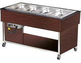 4x Gn1/1 Hot Buffet Display