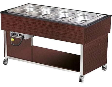 Graded 02238 4x Gn1/1 Hot Buffet Display – image 2
