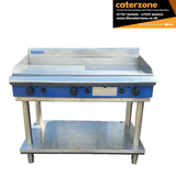 Blue Seal Evolution Chrome Griddle with Leg Stand Gas 1200mm - Refurbished