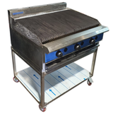 Blue Seal 3 Burner Gas Chargrill with Brand New Table - Refurbished