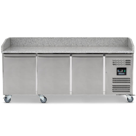 Graded 00999 Bpb2000 Triple Hinged Door Pizza Prep Counter With Granite Worktop – image 3