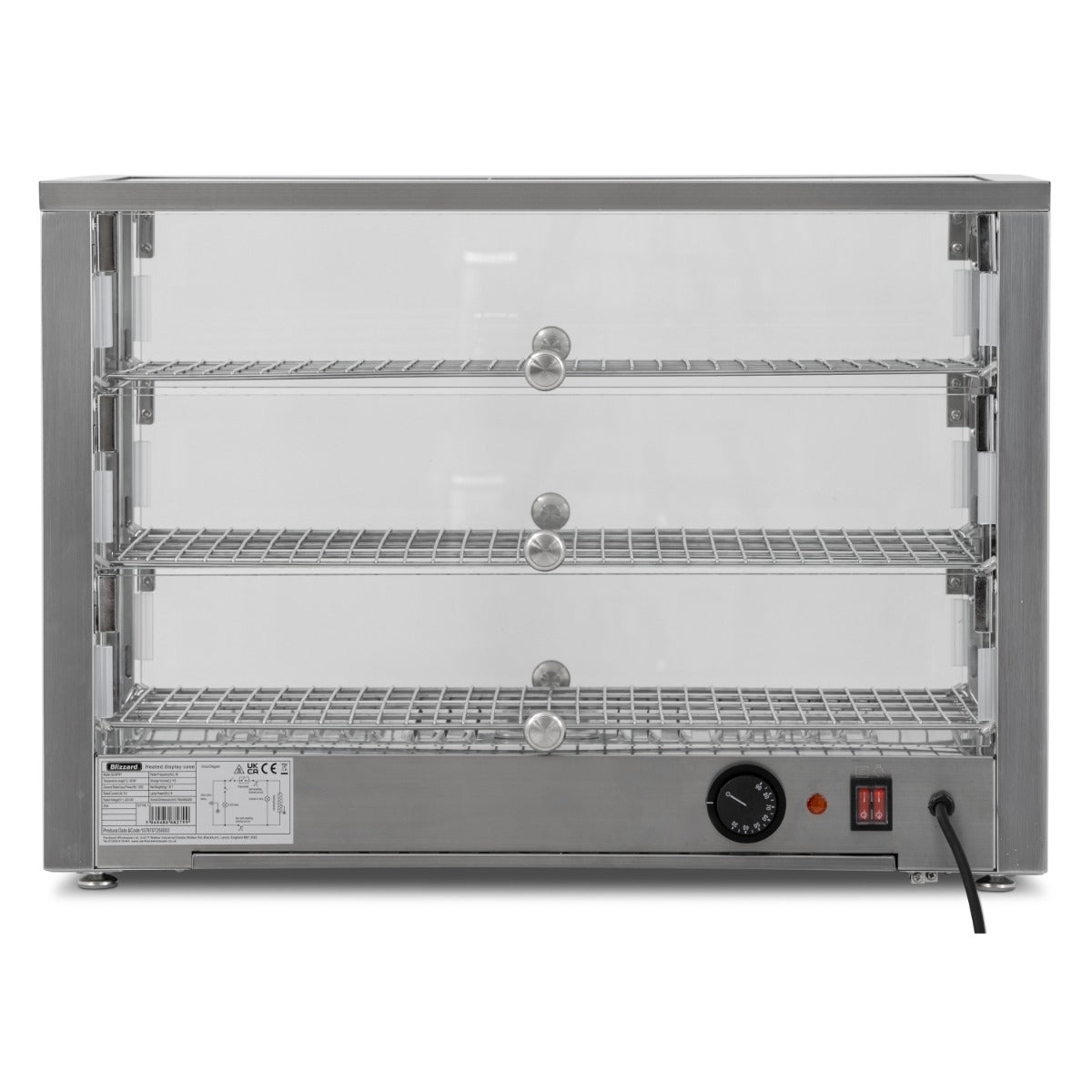 Counter Top Duel Access Heated Merchandiser