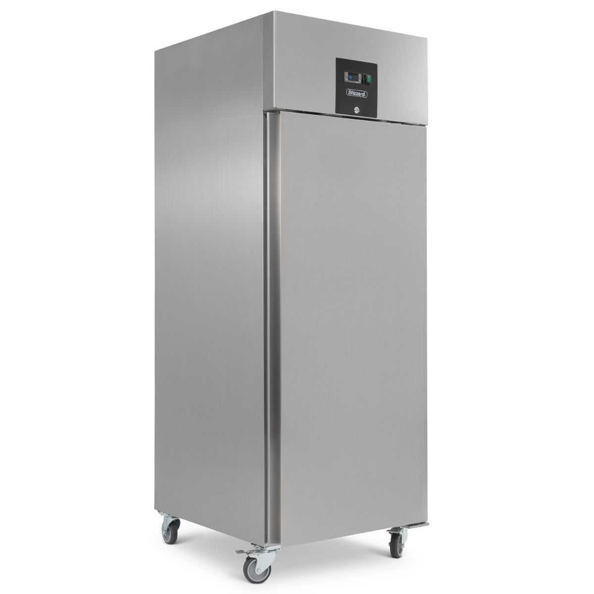 Graded 01098 Br1 Ss Upright Single Hinged Door Gastronorm Refrigerator