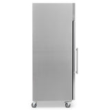 Upright Single Hinged Glass Door Gastronorm Freezer Refrigerator