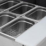 Graded 02089 Compact Double Door Refrigerated Saladette