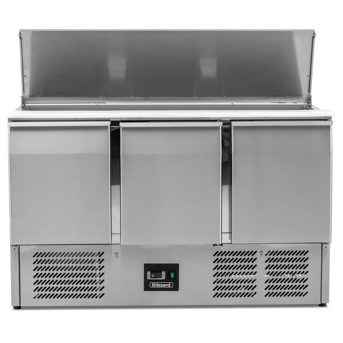 Compact Triple Door Refrigerated Saladette