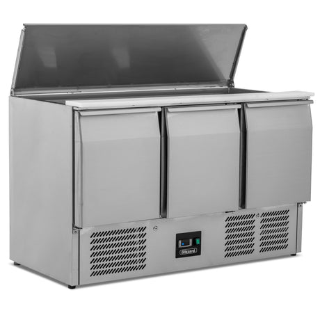 GRADED-00835 BSP3 3 DR Compact GN Saladette with Cutting Board 368L – image 3