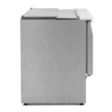 Graded 01046 Bsp2 Compact Double Door Refrigerated Saladette – image 4