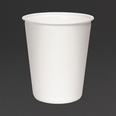 FSG Returnables Reusable Lids to Fit 430ml Cups White (960 Pack)