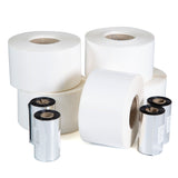 Labels + RB for SU printer (5000 pc 55 x 45 mm)