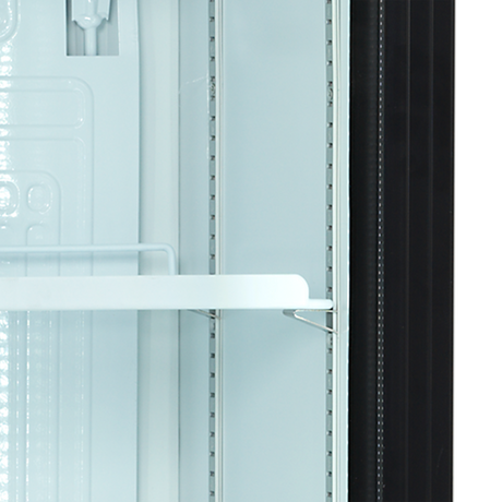 Tefcold Slimline Glass Door Merchandiser 116L, Glass Door, +2 to +12°C – FSC175H – image 3