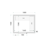 Cold Room Panels - Cold Room 180x150x220