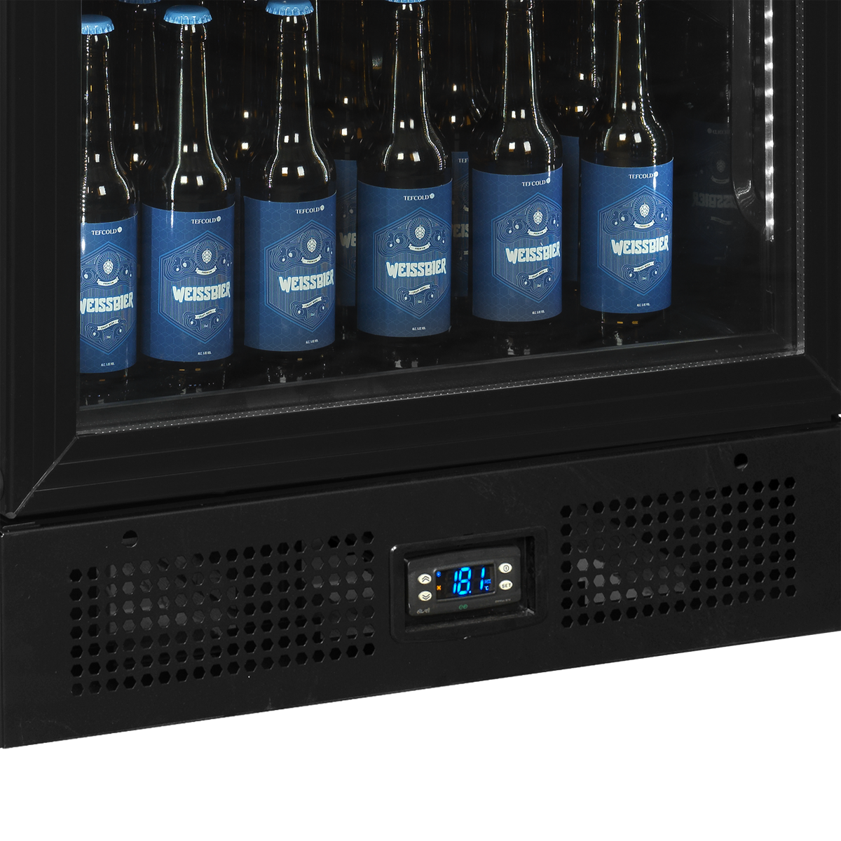 Glass Door Merchandiser - CEV435CP BLACK