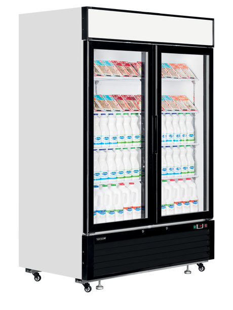 Tefcold Glass Door Merchandiser 922L, 2-Door Glass, +1 to +8°C – LGC5000 – image 2