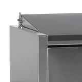 G-Line Gastronorm Topping Shelf with Lid 36L, +2 to +8°C – GVC33-150 S/S