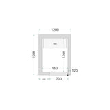 Cold Room Panels - Cold Room 120x150x220